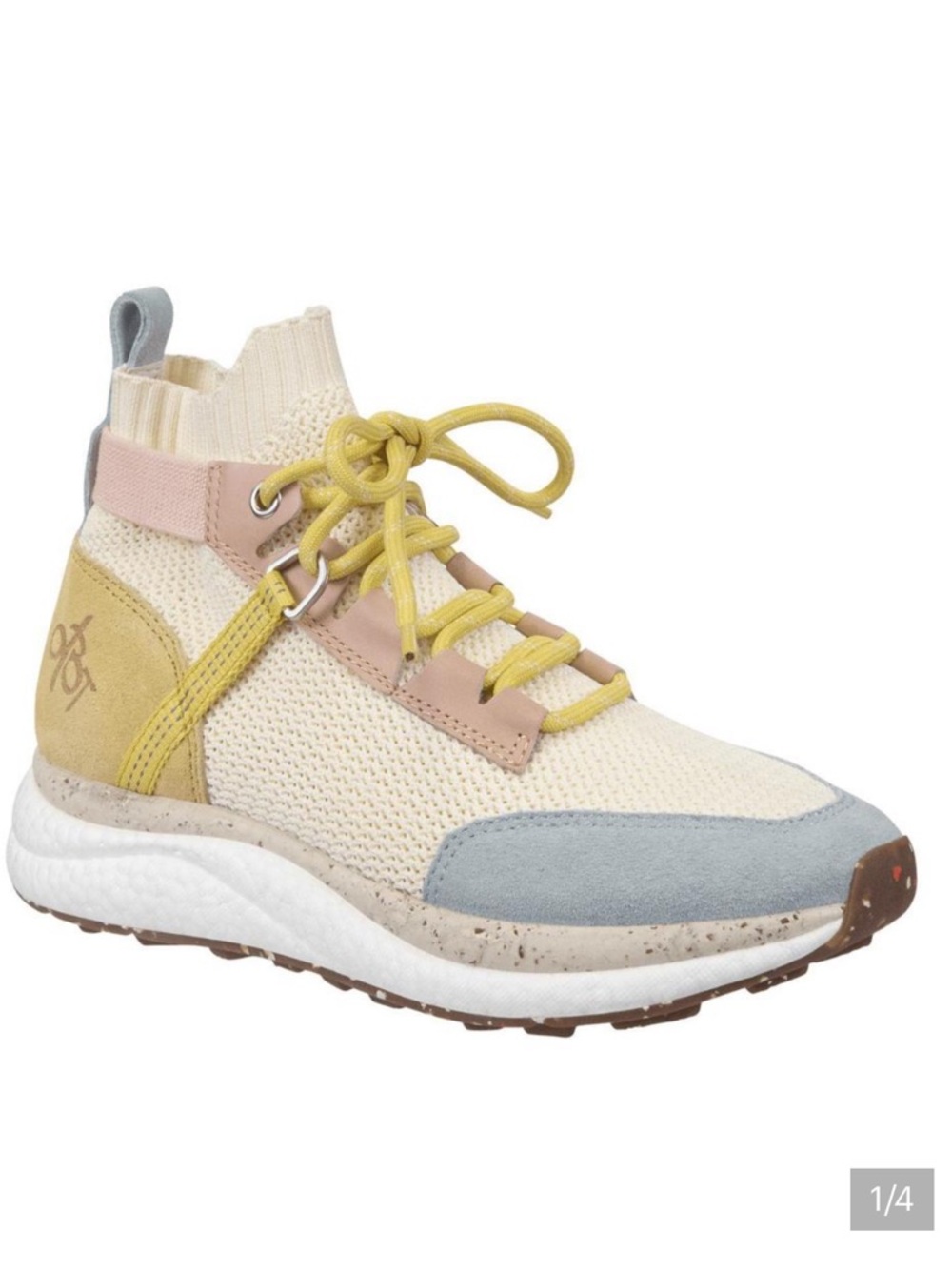 OTBT women's hybrid high top sneaker - medium width in sky blue